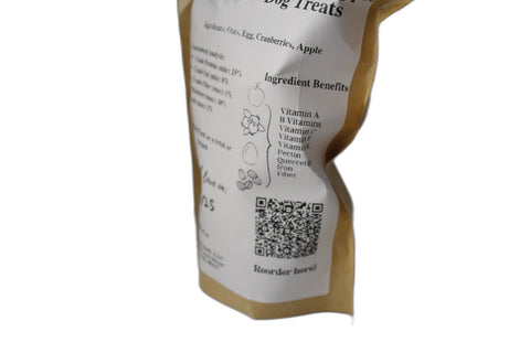 Cranberry Apple Dog Treats by Angela's Treat Stash
