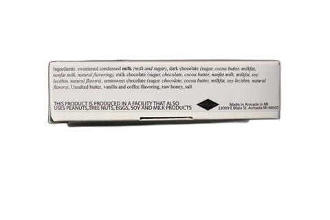 1/4 Pound Armada Fudge and Confections Triple Chocolate Fudge