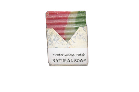 Natural Handmade Watermelon Soap by Joellen Clark