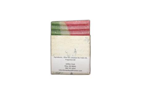 Natural Handmade Watermelon Soap by Joellen Clark