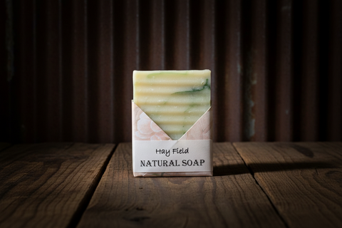Natural Handmade Hay Field Soap by Joellen Clark