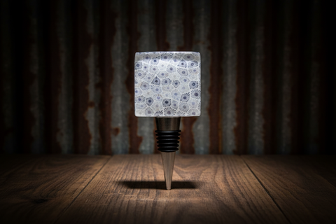 Petoskey Tile Wine Stopper by Ravaged Barn