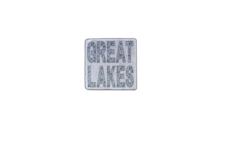 Great Lakes Petosky Pattern Magnet Tile by Ravaged Barn