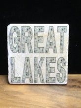 Load image into Gallery viewer, Great Lakes Petoskey Tile Coaster by Ravaged Barn
