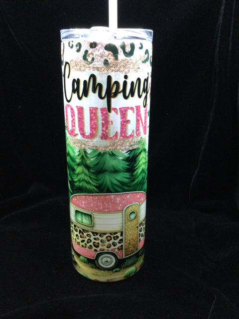 Camping Queen Travel Cup by June Bugs