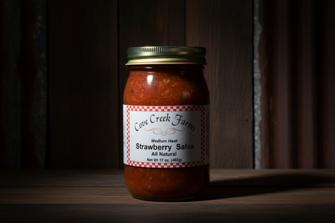 Strawberry Salsa Medium Heat by Cove Creek Farms