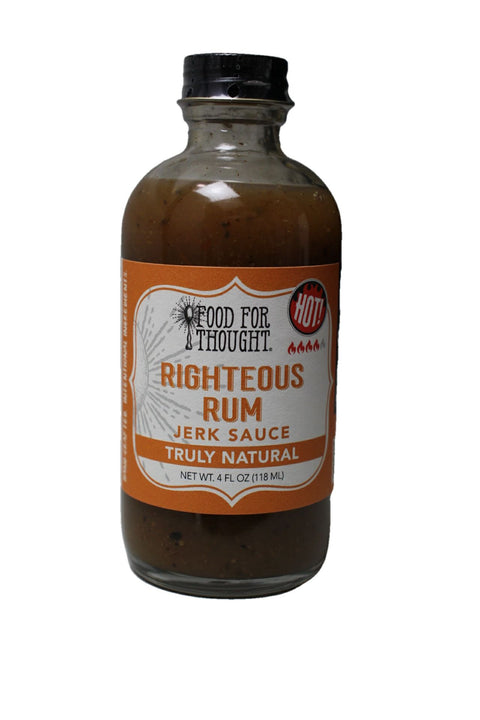 Food For Thought Righteous Rum Jerk Sauce