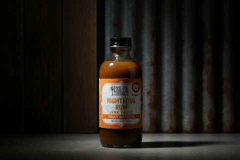 Food For Thought Righteous Rum Jerk Sauce