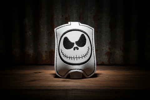 Skelly Handmade Vinyl Hand Sanitizer Holder – Stitching Critters