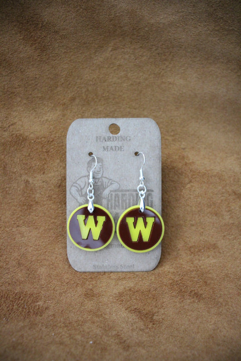 WMU Bronco Pride - Harding Made Earrings