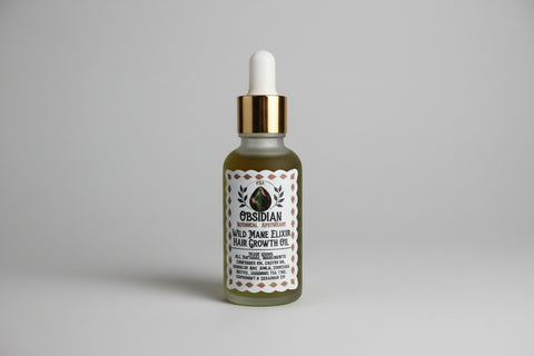 Wild Mane Elixir Hair Growth Oil by Obsidian Botanical Apothecary