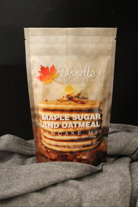 Doodles Sugarbush Maple Sugar & Oatmeal Pancake Mix 1/2lb Dry Goods