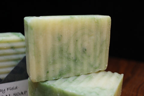 Natural Handmade Hay Field Soap by Joellen Clark