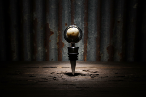 Metal Wine Stopper by MI Beachrocks 2