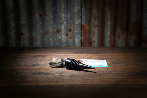 Metal Wine Stopper by MI Beachrocks 2
