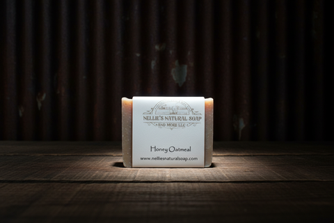 Honey Oatmeal Goat’s Milk Soap – Comforting, Calming, and Nourishing