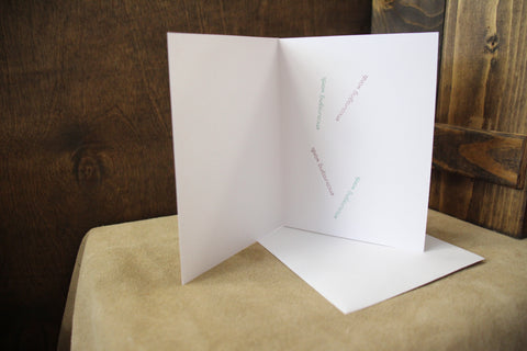 Encouraging Words Gnome Card