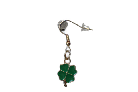 Lucky Clover Charm Earrings