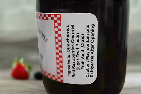 Michigan Three Berry Preserves by Cove Creek Farms