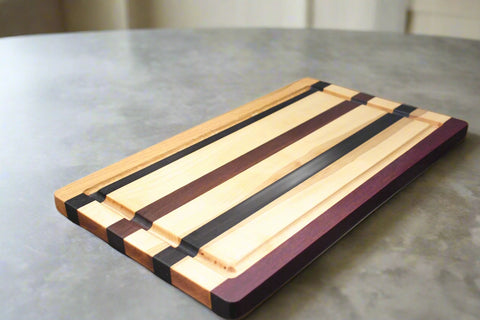 Mike Powers Multitone Wood Cutting Board 20x12