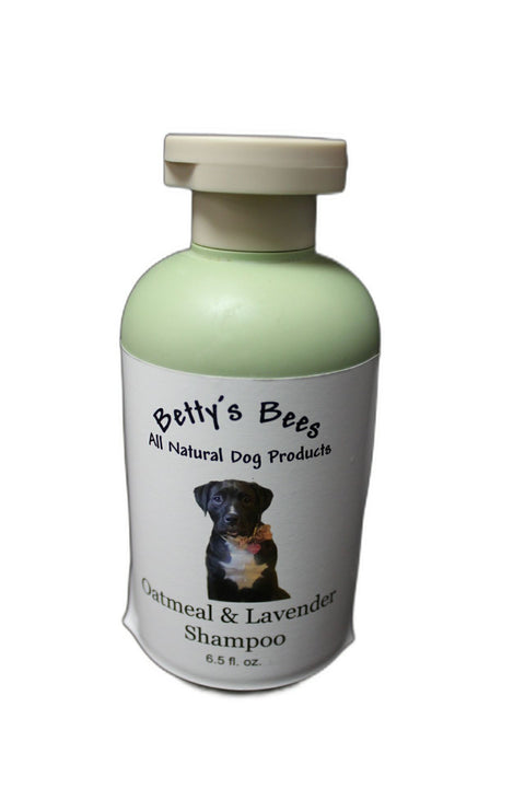 Oatmeal & Lavender Dog Shampoo by Betty's Bees Pet Care