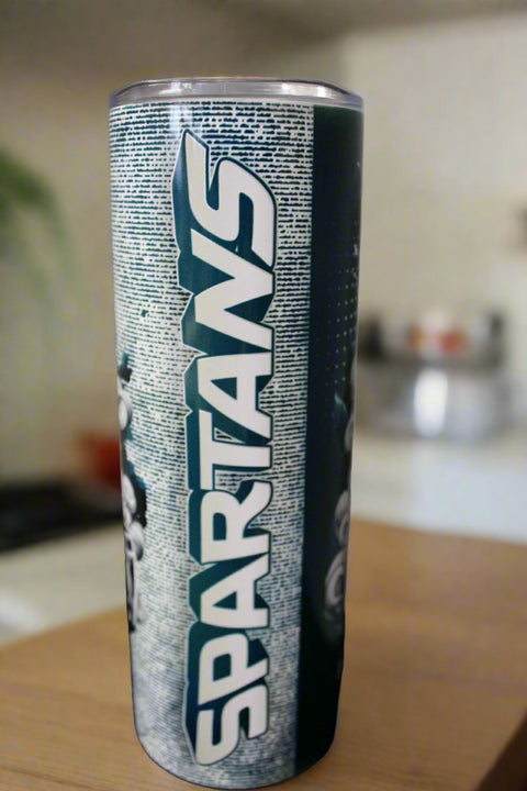 Spartans City Helmet Tumbler
