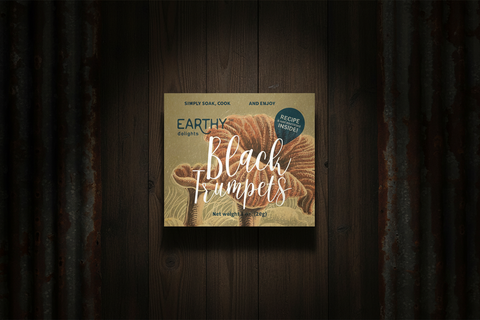 Black Trumpet Dried Mushrooms