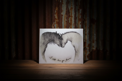 Love You Forever Card by Studio in the Pines