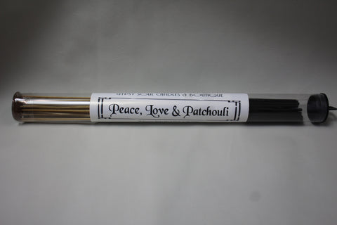 Peace, Love & Patchouli – Handcrafted Incense Sticks