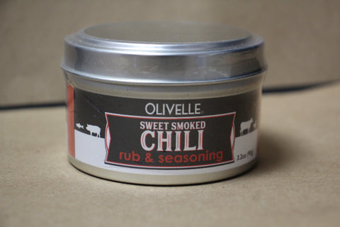 Sweet Smoked Chili Rub Seasoning 3.2oz Seasonings,Rubs & Saltss