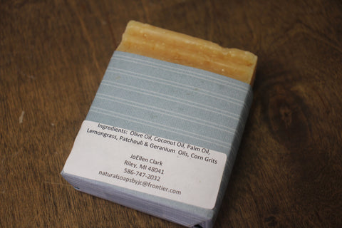 Natural Handmade Gardner's Grit Soap by Joellen Clark