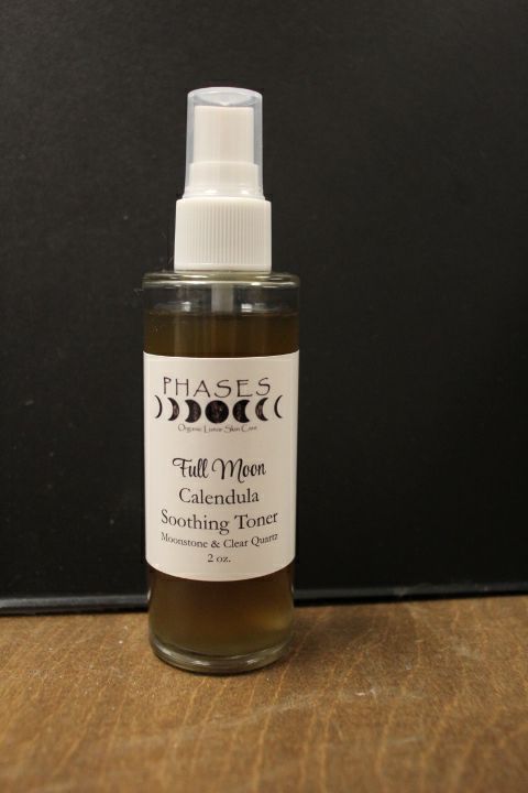 PHASES Full Moon Calendula Soothing Toner, 2oz by Creations by the Creek