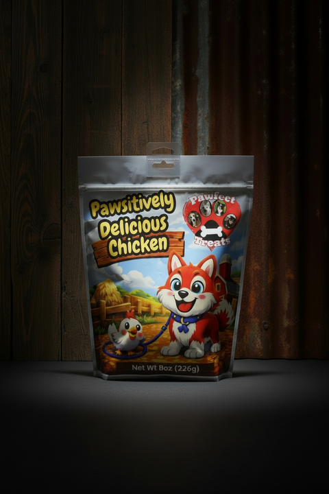 Pawsitively Delicious Chicken Dog Treats