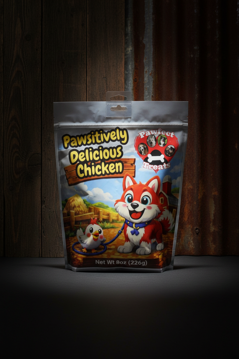 Pawsitively Delicious Chicken Dog Treats