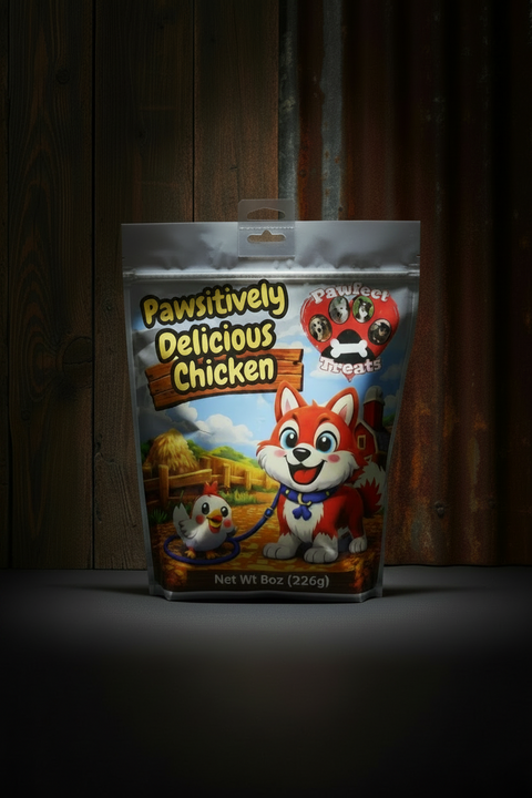 Pawsitively Delicious Chicken Dog Treats