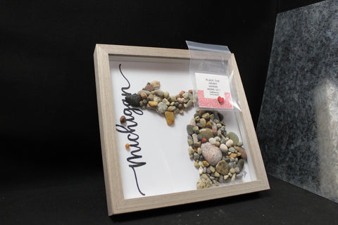 Michigan Art By Amy Shadow Box