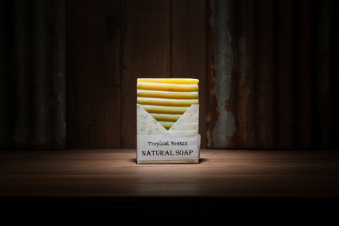 Natural Handmade Tropical Breeze Soap by Joellen Clark