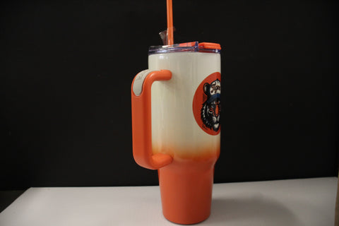 40oz Tigers Tumbler with Handle – By June Bugs