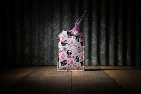 Barbie Luggage Tag by Stitching Critters