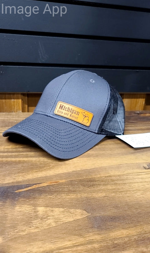 Michigan Born and Raised Snapback