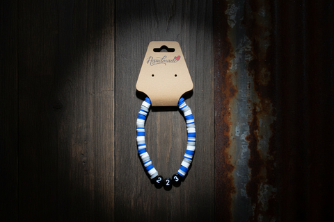313 Detroit Pride Beaded Bracelet