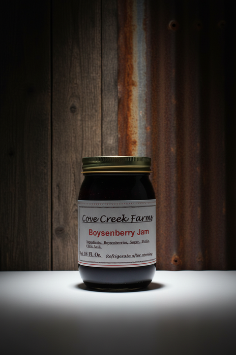 Cove Creek Farms Boysenberry Jam – 18 fl oz
