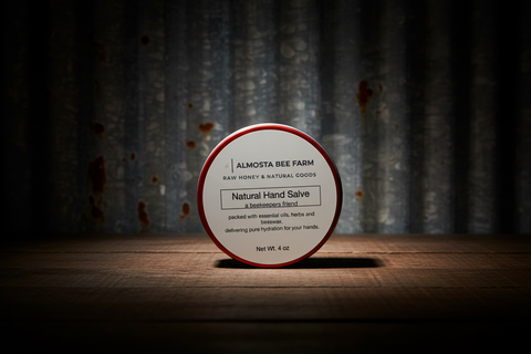Natural Hand Salve by Almosta Bee Farm