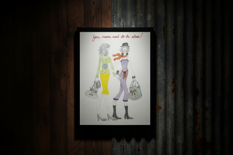 Never Alone by Studio in the Pines Cards