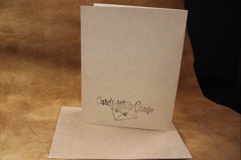 Love Is The Greatest Adventure Handcrafted Card - Blue