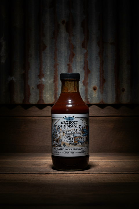 Detroit Ol' Smokey BBQ Sauce by Blue Kuna