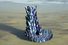 Load image into Gallery viewer, Iridecent Spikey Dice Tower By AML
