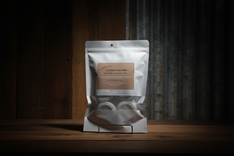 Natural Shower Steam Tablets UNWIND BLEND by Almosta Bee Farm