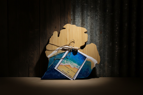 Michigan Bamboo  Charcuterie  Board by The Ravaged Barn