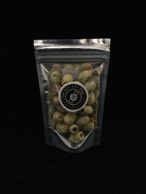 Freeze Dried Green Olives by Cosmic Frandy